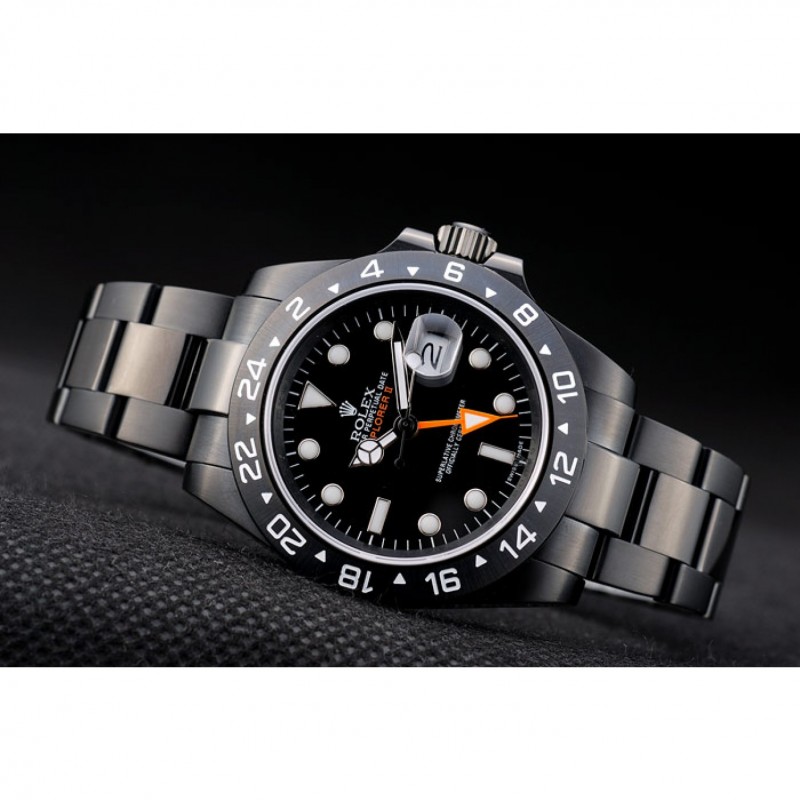 Rolex Explorer Black Ceramic Bezel Black Dial Watch 2385 Replica Watches